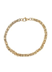 Adelia&acute;s Armband ADELIA&acute;S "Herren Armband aus Edelstahl 24 cm" Gr. 24, gold, Armb&auml;nder, Damen, Edelstahl, Armband