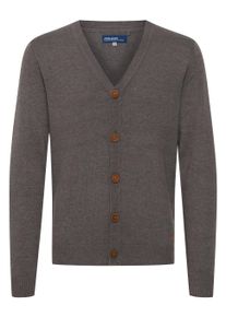 Cardigan Blend "Cardigan BHLennard", Herren, Gr. XL, grau (pewter mix), Obermaterial: 50% Baumwolle CO. 50% Polyacryl PAN., unifarben, Strickjacken Cardigan