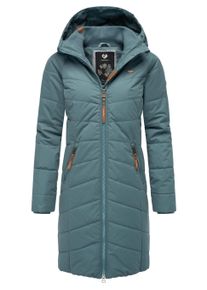 Steppmantel Ragwear "Steppmantel Dizzie Coat", Damen, Gr. XS, grau, Obermaterial: 100% Polyester PES. Obermaterial: Futter: 100% Polyester PES. 100% Polyester PES., M&auml;ntel Steppmantel