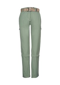 G.I.G.A. by Killtec Zip-off-Hose "GS 10 WMN PNTS", Damen, Gr. 46, Normalgr&ouml;&szlig;en, dunkelgr&uuml;n, Obermaterial: 100% Polyester;Futter: 80% Polyester, 20% Baumwolle, G.I.G.A. DX BY KILLTEC, Hosen Zip-off-Hose, Zip-Off Hose mit HYDROCOOL, schnelltrocknend, Stretch, mit G&uuml;rtel