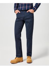 5-Pocket-Hose Wrangler "Hose TEXAS", Herren, Gr. 36, L&auml;nge 34, blau (schwarz navy), Web, Obermaterial: 98% Baumwolle, 2% Elasthan, unifarben, regular fit lang, Hosen 5-Pocket-Hose