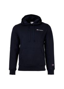 Sweatshirt Champion "Sweatshirt Hooded Sweatshirt", Herren, Gr. L, blau (dunkelblau), Obermaterial: 70% Baumwolle CO. 30% Polyester PES., Sweatshirts Sweatshirt