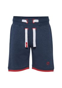 !Solid Sweatshorts SOLID "Sweatshorts SDBenjamin", Herren, Gr. XXL, N-Gr, blau (ins bl mel), Obermaterial: 50% Baumwolle CO. 50% Polyester PES., Hosen Sweatshorts