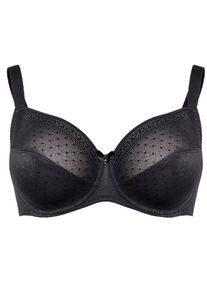 B&uuml;gel-BH Ulla Dessous "BH mit B&uuml;gel Meghan", Damen, Gr. 100, Cup F, schwarz, Spitze, Obermaterial: 45% Polyester PES. 33% Polyamid PA. 22% Elasthan EL., BHs B&uuml;gel-BH