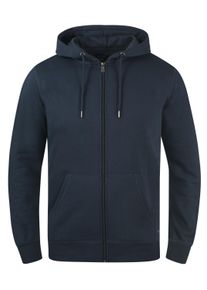 !Solid Kapuzensweatjacke SOLID "Kapuzensweatjacke SDBertiZip", Herren, Gr. XL, blau (insignia b), Obermaterial: 70% Baumwolle CO. 30% Polyester PES., Sweatjacken Kapuzensweatjacke