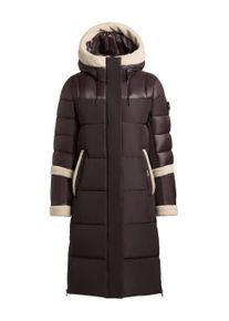 Steppmantel Khujo "Steppmantel Desna2", Damen, Gr. M, lila (moody plum), Obermaterial: 100% Polyester PES. Futter: 100% Nylon NY. 100% Polyester PES., M&auml;ntel Steppmantel