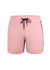 Badeshorts YEAZ "Badeshorts SEABEAT", Herren, Gr. XXL, US, pink, Obermaterial: 92% Polyester PES. 8% Elasthan EL., Badehosen Badeshorts