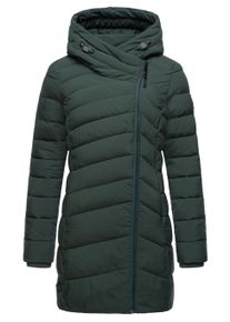 Wintermantel Ragwear "Wintermantel Teela", Damen, Gr. XL, gr&uuml;n (dunkelgr&uuml;n), Obermaterial: 100% Polyester PES. Obermaterial: Futter: 100% Polyester PES. 100% Polyester PES., M&auml;ntel Wintermantel