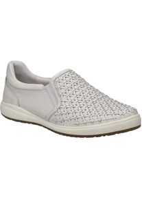 Slipper Josef Seibel "Caren 72, weiss", Damen, Gr. 39, wei&szlig;, Obermaterial: 100% Rindsleder Leather cow., Schuhe Slipper