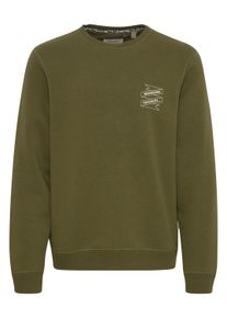 Rundhalspullover Blend "Rundhalspullover BHSweatshirt", Herren, Gr. XL, gr&uuml;n (capulet olive), Obermaterial: 50% Baumwolle CO. 50% Polyester PES., Pullover Rundhalspullover