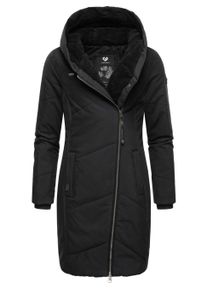 Wintermantel Ragwear "Wintermantel Gordon Long", Damen, Gr. XXL, schwarz (schwarz23), Obermaterial: 74% Baumwolle CO. 26% Nylon NY. Obermaterial: Futter: 100% Polyester PES. 100% Polyester PES., M&auml;ntel Wintermantel