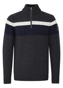 Troyer FQ1924 "Troyer FQEdvin", Herren, Gr. L, grau (charcoal mix), Obermaterial: 60% Baumwolle CO. 40% Polyacryl PAN., unifarben, normal, Pullover Troyer