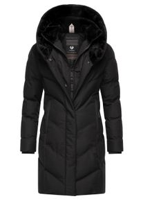 Steppmantel Ragwear "Steppmantel Natalka Cosy", Damen, Gr. XXL, schwarz, Obermaterial: 100% Polyester PES. Obermaterial: Futter: 100% Polyester PES. 100% Polyester PES., M&auml;ntel Steppmantel