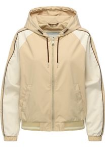 Outdoorjacke Ragwear "Outdoorjacke Nicandra Sporty YOUMODO", Damen, Gr. S, beige (sand), Obermaterial: 100% Polyester PES. Obermaterial: Futter: 100% Polyester PES., l&auml;ssig geschnitten, Rundhals, &Auml;rmel ohne &Auml;rmelschlitz B&uuml;ndchen, Jacken Outdoorjacke, Sportliche &Uuml;bergangsjacke mit Kapuze