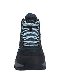 Wanderschuh Hi-Tec "Hi-Tec Stiefel Bandera Expedition WP Frauen", Damen, Gr. 37, Normalschaft, saestorm, nieselregen, corydalis, blau, Obermaterial: 60% Rindswildleder/30% Kunstfell/10% Synthetik Futter: 100% Textil Innensohle: 90% EVA/10% Textil Laufsohle: 100% Synthetik, Schuhe Wanderschuh