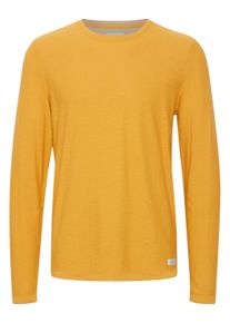 Strickfleece-Pullover Blend "Strickpullover BHPullover", Herren, Gr. 3XL, orange (narcissus), Obermaterial: 100% Baumwolle CO., Pullover Strickfleece-Pullover