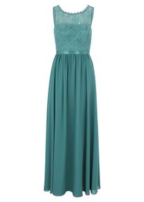 Cocktailkleid Vera Mont "Abendkleid mit Spitze", Damen, Gr. 38, EURO, gr&uuml;n (bright eucalyptus), 100% Polyester PES., Kleider Cocktailkleid