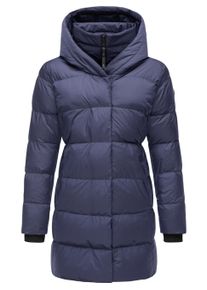 Kurzmantel Ragwear "Steppmantel Niara", Damen, Gr. XXL, blau (midnight), Obermaterial: 100% Nylon NY. Obermaterial: Futter: 100% Polyester PES. 100% Polyester PES., M&auml;ntel Kurzmantel