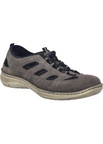 Slipper Josef Seibel "New Anvers 92, grau-kombi", Damen, Gr. 42, grau (grau, kombi), Obermaterial: 80% Rindsleder Leather cow. 20% Textilmaterial TEXMAT., Schuhe Slipper