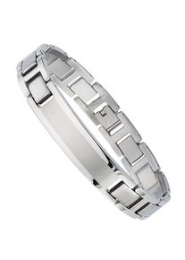 Adelia&acute;s Edelstahlarmband ADELIA&acute;S "Edelstahl Armband 21 cm" Gr. 21, silber, Armb&auml;nder, Herren, Silber 925 (Sterlingsilber), Edelstahlarmband