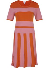 Strickkleid Sportalm KITZB&Uuml;HEL, Damen, Gr. 40, N-Gr, pink dawn, Strick, Obermaterial: 62% Viskose, 38% Polyester, gemustert, gestreift, mehrfarbig, figurbetont knieumspielend, Rundhals, Kleider Strickkleid, mit Streifen