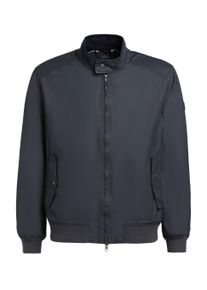 Bomberjacke Khujo "Bomberjacke Nabo", Damen, Gr. M, blau (oxford blau), Obermaterial: 100% Baumwolle CO., gerade, eng Rippstrickb&uuml;ndchen, Jacken Bomberjacke, moderne Herren Fliegerjacke mit Cord am Kragen