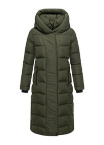 Steppmantel Navahoo "Steppmantel Engelsfeder XIV", Damen, Gr. M, gr&uuml;n (schwarz olive), Obermaterial: 100% Polyester PES. Obermaterial: Futter: 100% Polyester PES. 100% Polyester PES., M&auml;ntel Steppmantel