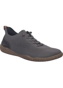 Sneaker Josef Seibel "Wallace 05, asphalt", Herren, Gr. 42, grau (asphalt), Obermaterial: 80% Rindsleder Leather cow. 20% Textilmaterial TEXMAT., Schuhe Sneaker