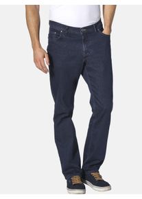 Regular-fit-Jeans Jan Vanderstorm "Tiefbundjeans JAAME", Herren, Gr. 66, N-Gr, blau (dunkelblau), Obermaterial: 98% Baumwolle CO. 2% Elasthan EL., comfort fit, Jeans Regular-fit-Jeans