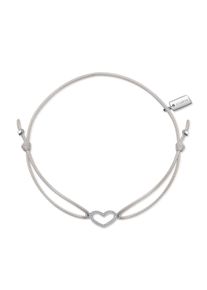 Armband AILORIA "Armband beige/silber L&Eacute;A", silber, Armb&auml;nder, Damen, Armband