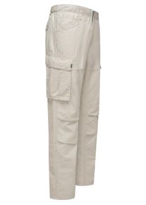 Cargohose Ragwear "Cargohose Merly Long Linen", Herren, Gr. 34, N-Gr, beige (bone), Obermaterial: 65% Baumwolle CO. 35% Leinen LI., Hosen Cargohose