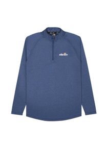 Longsweatshirt Ellesse "Longsleeve Bovaro 1/2 Zip Top", Herren, Gr. M, blau, Obermaterial: 100% Polyester PES., Sweatshirts Longsweatshirt