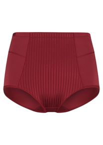 Miederslip SuSa "Miederslip Cremona", Damen, Gr. 70, rot (dunkelrot), Stoff, Obermaterial: 66% Polyamid PA. 34% Elasthan EL., Unterhosen Miederslip