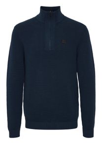 !Solid Troyer SOLID "Troyer SDValencia", Herren, Gr. S, blau (insignia blau), Obermaterial: 100% Baumwolle CO., Pullover Troyer