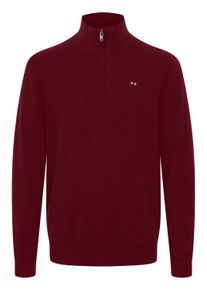 Troyer FQ1924 "Troyer FQElias", Herren, Gr. XL, lila (cabernet), Obermaterial: 70% Baumwolle CO. 30% Polyester PES., unifarben, normal, Rundhals, Pullover Troyer