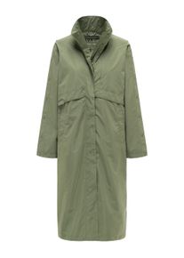 Langmantel Navahoo "Langmantel Zenbl&uuml;te 14", Damen, Gr. M, gr&uuml;n (olive leaf), Obermaterial: 100% Polyester PES. Obermaterial: Futter: 100% Polyester PES., M&auml;ntel Langmantel