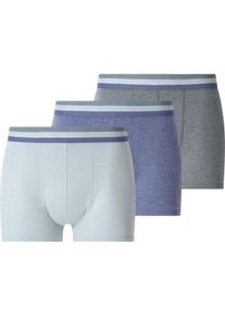 Retro Pants Jan Vanderstorm "3er Pack Retropants ROLFLUND", Herren, Gr. XL, blau, Obermaterial: 60% Baumwolle CO. 40% Polyester COOLMAX PES(Coolmax)., Unterhosen Retro Pants