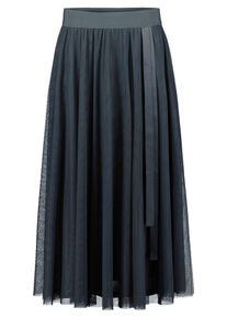 T&uuml;llrock Vera Mont "T&uuml;llrock im Layer Look", Damen, Gr. 38, grau (grau olive), Einsatz: 100% Polyester PES., R&ouml;cke T&uuml;llrock