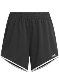 Shorts Reebok "ID TRAIN KNIT SHORT", Damen, Gr. XS, N-Gr, schwarz (nghblk), Obermaterial: 100% Polyester, Hosen Shorts, sportlicher Stil, f&uuml;r vielseitige sportliche Aktivit&auml;ten