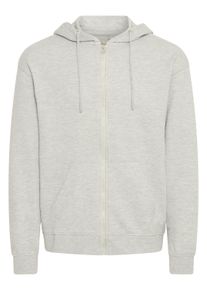 Sweatjacke Blend "Sweatjacke BHBrody", Damen, Gr. XXL, grau (stone mix), Obermaterial: 60% Baumwolle CO. 40% Polyester PES., Sweatjacken Sweatjacke