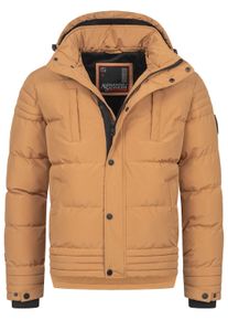 Winterjacke Alessandro Salvarini "A. Salvarini Herren Winterjacke AS281", Herren, Gr. S, braun (macchiato), Obermaterial: 100% Polyester PES., Jacken Winterjacke