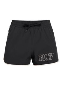 Funktionsshorts Roxy "Everyday Flow", Damen, Gr. XL, anthrazit, Obermaterial: 90% Microfaser, 10% Elasthan;, Hosen Funktionsshorts