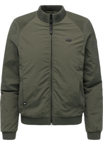 Bomberjacke Ragwear "Bomberjacke Chenna Warm YOUMODO", Damen, Gr. L, gr&uuml;n (schwarz olive), Obermaterial: 100% Nylon NY. Obermaterial: Futter: 100% Polyester PES. 100% Polyester PES., Jacken Bomberjacke