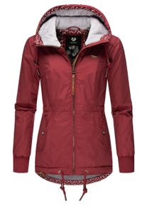 Winterjacke Ragwear "Winterjacke YM-Danka", Damen, Gr. XL, rot (wine rot21), Obermaterial: 100% Polyester PES. Obermaterial: Futter: 100% Polyester PES. 100% Polyester PES., Jacken Winterjacke