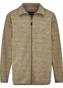 Sweatjacke Babista "Fleecejacke FLOREVERTO", Herren, Gr. 54, beige, Obermaterial: 100% Polyester COOLMAX PES(Coolmax)., Sweatjacken Sweatjacke
