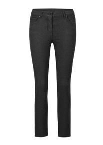 7/8-Hose GOLDNER "Schmale Stretchhose BELLA", Damen, Gr. 46, N-Gr, schwarz, Obermaterial: 65% Baumwolle CO. 31% Polyester PES. 4% Elasthan EL., Hosen 7/8-Hose