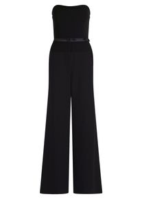 Jumpsuit Vera Mont "Jumpsuit mit G&uuml;rtel", Damen, Gr. 44, EURO, schwarz, Obermaterial: 95% Polyester PES. 5% Elasthan EL., Overalls Jumpsuit