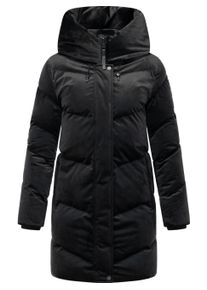 Kurzmantel Ragwear "Kurzmantel Avelin Velvet YOUMODO", Damen, Gr. XS, schwarz, Obermaterial: 100% Polyester PES. Obermaterial: Futter: 100% Polyester PES. 100% Polyester PES., M&auml;ntel Kurzmantel