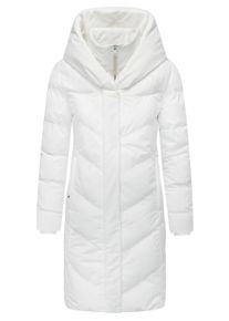 Steppmantel Ragwear "Steppmantel Natalka Soft YOUMODO", Damen, Gr. 4XL, wei&szlig;, Obermaterial: 100% Polyester PES. Obermaterial: Futter: 100% Polyester PES. 100% Polyester PES., M&auml;ntel Steppmantel