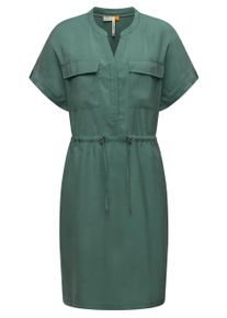 Blusenkleid Ragwear "Blusenkleid Roisa", Damen, Gr. M, N-Gr, gr&uuml;n (pine gr&uuml;n), Obermaterial: 80% Viskose CV. 20% Polyester PES., Kleider Blusenkleid